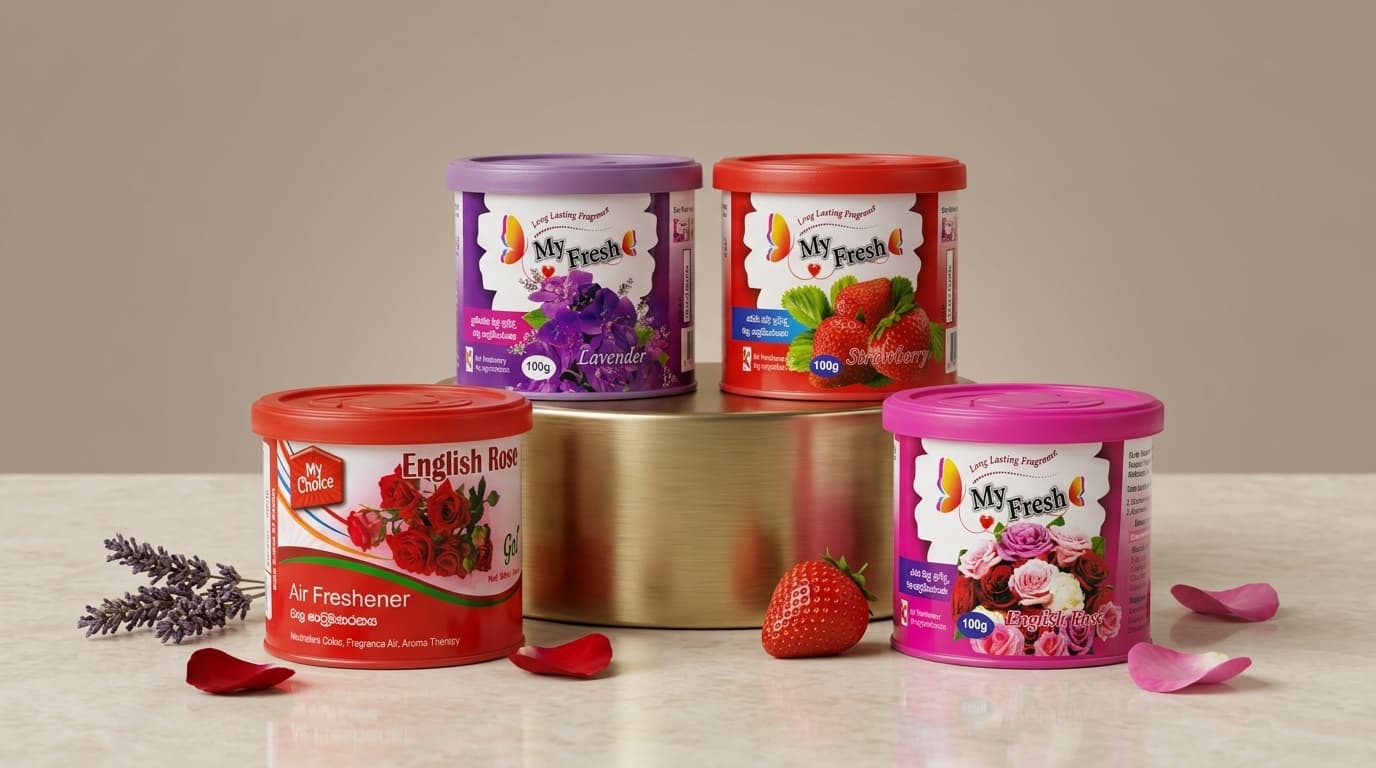 Air Freshener Gel Container